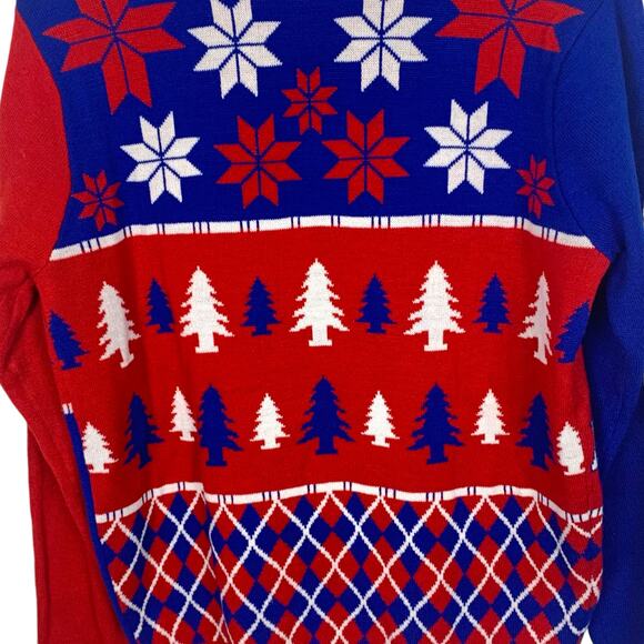 FOCO LA CLIPPERS Unisex Size M Holiday Knit Graphic Crew Neck Sweater - Picture 4 of 11